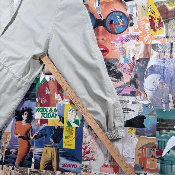 London Fog Women's Beige Raincoat White‎ Collar Lightweight Fall Jacket Size M - Picture 6 of 9